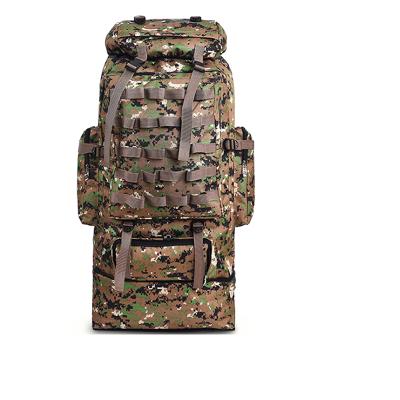 China Large Capacity Mountaineering Backpack Waterproof Warm Outdoor Camping Hiking Adjustable Molle Military Water Repellent Tactical Bag for sale