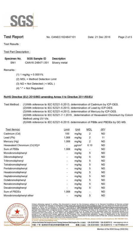 C7521 SGS - Ohmalloy Material Co.,Ltd