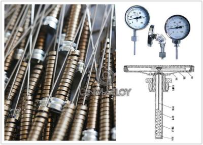 China Expansions-Schicht-8,2 Dichte g/cm3 des Thermometer-Bimetall-Ni22Cr3 hohe zu verkaufen