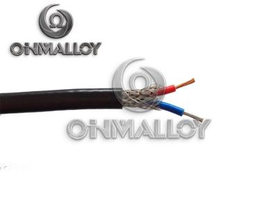 China ANSI Thermocouple Cable Type K 2 X 24 AWG PTFE Cover With Internal Stainless Steel for sale