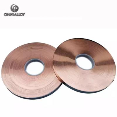 China C11000 C1100 99.9% R-Cu58 Pure Copper Foil 0.1mm*56.6mm C101 For Bending Stress Components for sale