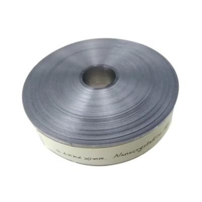 China hoja de 0.4mm*20m m 1K107 Nanocrystalline para la base de hierro del inductor en venta