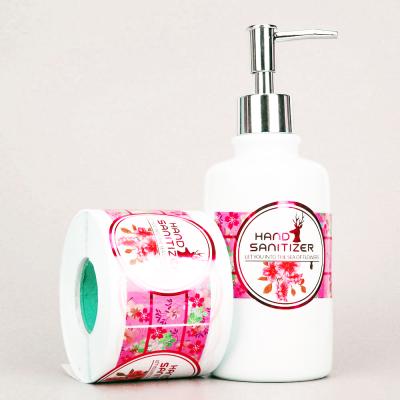 China Other Beauty Waterproof Cosmetic Custom Adhesive Label Stickers Packaging Printing for sale