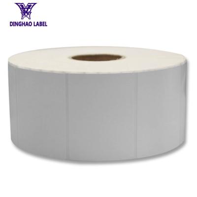 China Printing Factory Best Selling Amazon Custom Class The Roll Roll Blank Sticker Self Adhesive Labels for sale