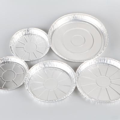 China PT23T0214 China Factory Produces Round Disposable Cooking and Serving Pan Capacity Aluminum Foil Cooking Pan for sale