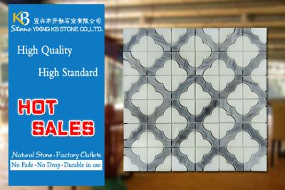 China Home Decoration Tile China White Marble 305x305mm 10mm Thickness OEM for sale