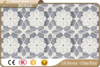 China Commercial sunflower pattern bathroom floor tiles kitchen mosaic tiles for sale