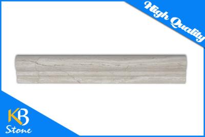 China Wooden Gray Marble Borader For Home Decoration 305 x 5cm Kitchen / Bathroom Decoration Use for sale