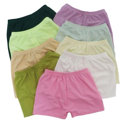 China Cute Little Girl Baby Girl Shorts Middle Solid Color Kid's Boxer Gaiters Fade Proof Girls Leg Warmers Wholesale Color for sale