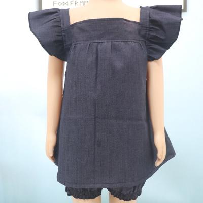 China Other summer new children's clothing baby female baby short sleeve shorts suit generation girls two-piece suits for sale