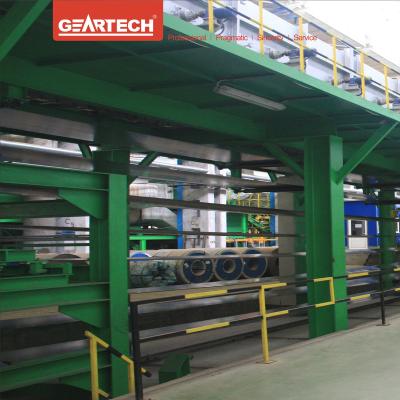 China Hot Dip Galvanizing Line Aluminum Coil Building Material Shops Galvanizing Machine for sale