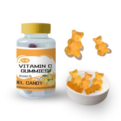 China Cartoon soft food vitamin C supplementation fruit candy sweet 60g gummy vitamin C candy for sale