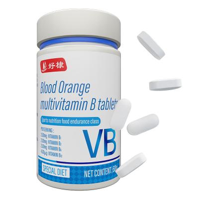 China Mineral Supplement Minerals OEM Vitamin Supplement Contains 60 Capsules Vitamins C, E, Zinc Blood Orange Chewing Tablets for sale