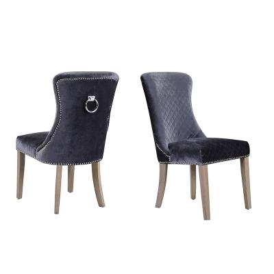 China CHROME LEGS high quality built in China design rich noble and luxurious dining chair for sale