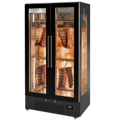 China Single-Temperature Luxury Design Small Meat Ager Fridge With Himalayan Salt Block for sale