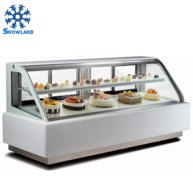 China Refrigerated Commercial Single-Temperature Cake Display Cases Showcase For Cake for sale