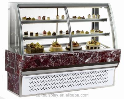 China Professional Single-temperature Cake Chiller Display Showcase With Factory Price for sale