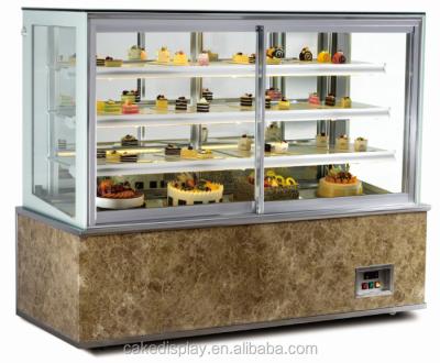 China Single-temperature Restaurant Equipment Bakery Display Refrigerator Cabinet Bakery Showcases For Sale for sale