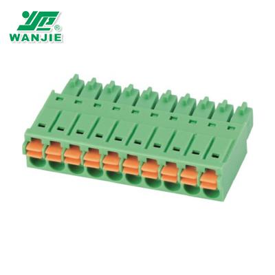 China Spring Terminal Block Connector 11 - A.W.G. 20 for sale