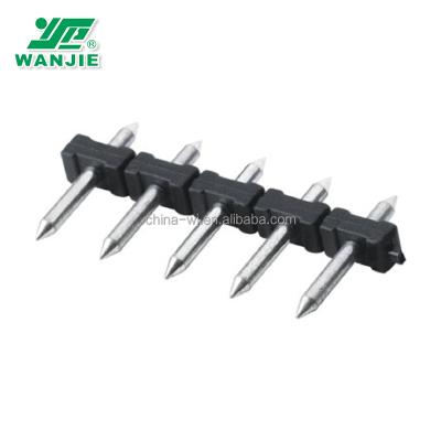 China PA66 Wanjie Terminal Block / PCB / 3 Pin Screw Terminal Block Terminal Block for sale