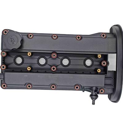 China China Manufacture Quality Aluminum Car Parts Black Color Aluminum Engine Valve Cover With Gasket 25192208 25183635 25185117 for sale