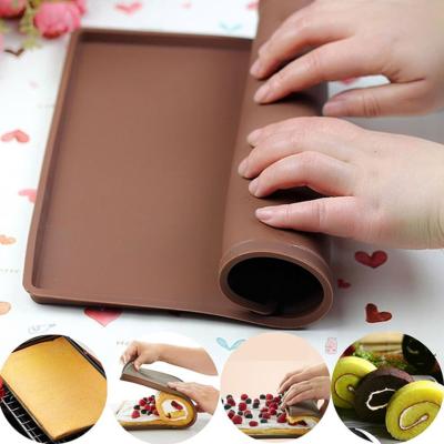 China B1-65 DIY Disposable Cake Roll Oven Mat Bakeware Kitchen Accessories Baking Pad Tools Macaron Log Silicone Baking Mat for sale