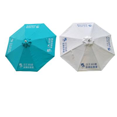 China Promotional Outdoor Heavy Duty High Foot Windproof Beach Umbrella for sale