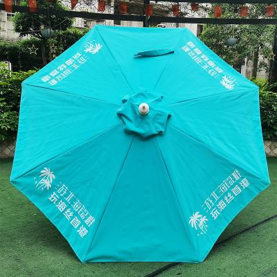 China Sun Umbrella Beach Market Umbrella Furniture Garden Patio Restaurant Cafe Hotel umbrella for sale