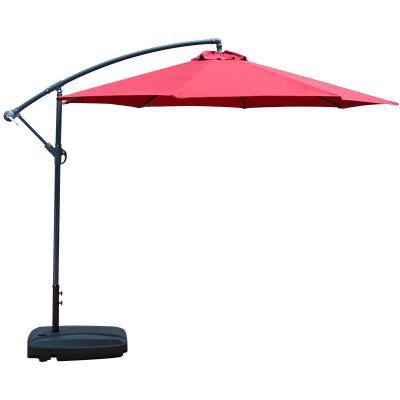 China Banana umbrella courtyard garden umbrella multiple colors and patio outdoor umbrella for sale