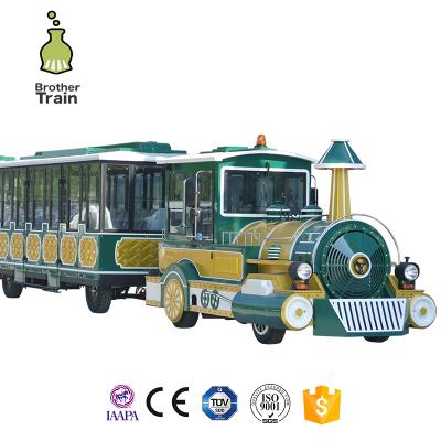 China Imitation of antique shopping mall kids rides used diesel electric train engine amusement tourist for sale for sale