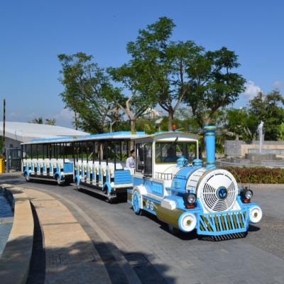 China Imitation of antique amusement mall mini electric novelty hot selling trackless train for sale