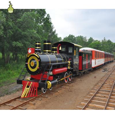 China Low price main export small tourist attraction quality track electric train for sale