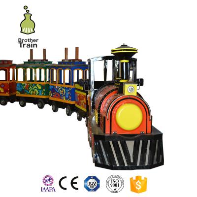 China Stepless Speed ​​Adjustment China Low Price Trackless Small Battery Electric Locomotive For Sale for sale