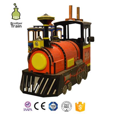 China Low Price Main Export Stepless Speed ​​Adjustment China Quality Battery Trackless Electric Train Set On Sale for sale