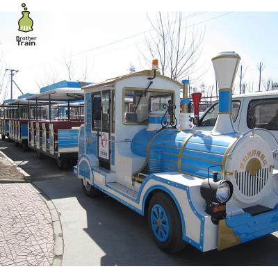 China Imitation of Popular Antique Trackless Children's Amusement Electric Train Ride for sale