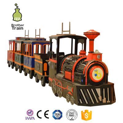 China Amusement Park Small Model Train Stepless Speed ​​Adjustment Children's Train Locomotive for sale