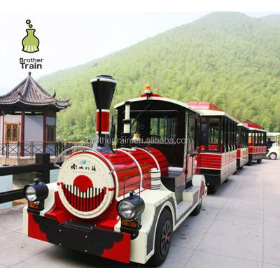 China Imitation of Antique Equipment Amusement Park Custom Locomotive Train Rides For Sale for sale