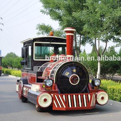 China Mimicking the antique there be type of backing diesel tourist road trains for adults for sale