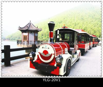 China Imitation of antique guided trackless diesel train for adults and children for sale in scenic spots for sale