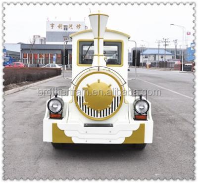 China Imitation of antique hot sale! ! We make the trackless dissel imitate the steam tourist train for sale