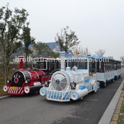 China Imitating the antique direct manufacturer with 20 years experience in amusement attractive rides tourist trackless train for sale