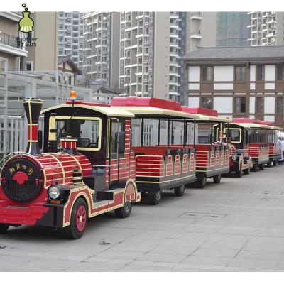 China The imitation of antiquity if you want to buy the big beautiful HO scale model trackless tourist train, our company please be the manufacturer, contact with me for sale