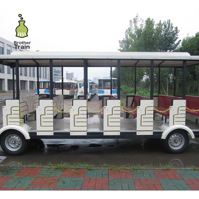 China Other Trailers Entertainment Diesel Or Electric Tourist Train Without Outdoor Track for sale