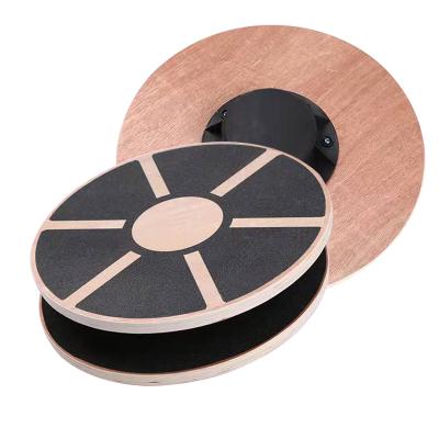 China Factory Custom Wood Exercise Yoga Panel Cushion Non-Slip Balance Board for sale