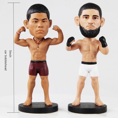 China America's 2022hot sale Bobblehead Khamzat Chimaev and LiJingliang toy car 