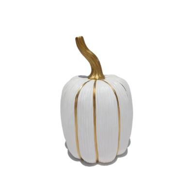 China Hot Selling Hand Painted Africa Pumpkin Ceramic Decoration Halloween Halloween Decor For Halloween Party Decoration for sale