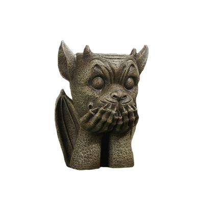 China China garden outdoor garden landscape ornaments sales 3 cute devil ornaments no flower pot resin open ornaments wholesale for sale