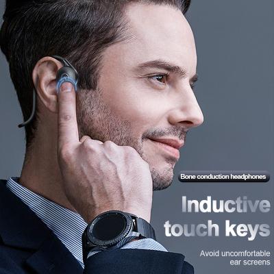 China Protable Wireless Noise Canceling Earphone 2022 Wireless Open Conductive OEM Ear Bone Conduction New Arrival With Detachable MIC for sale