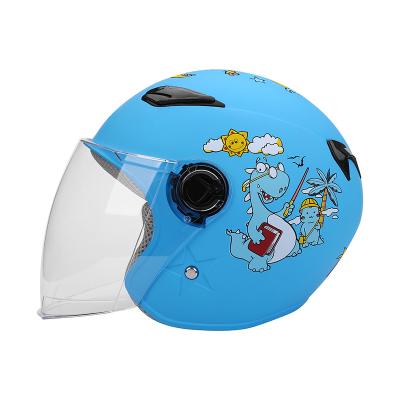 China Cycling Half Face Cycling Helmet Popular Cartoon Children Safety Open Face Helmets for sale