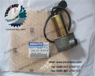 China PC128 Excavator Parts S6D102 Electric Solenoid Valve 702-21-07010 PC128 for sale